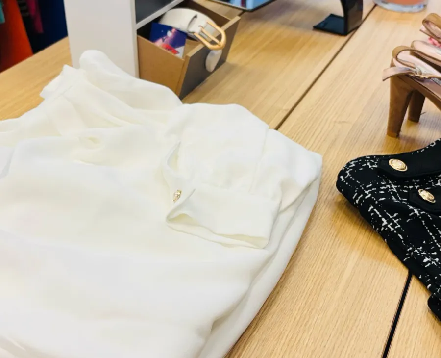 Blusa blanca 