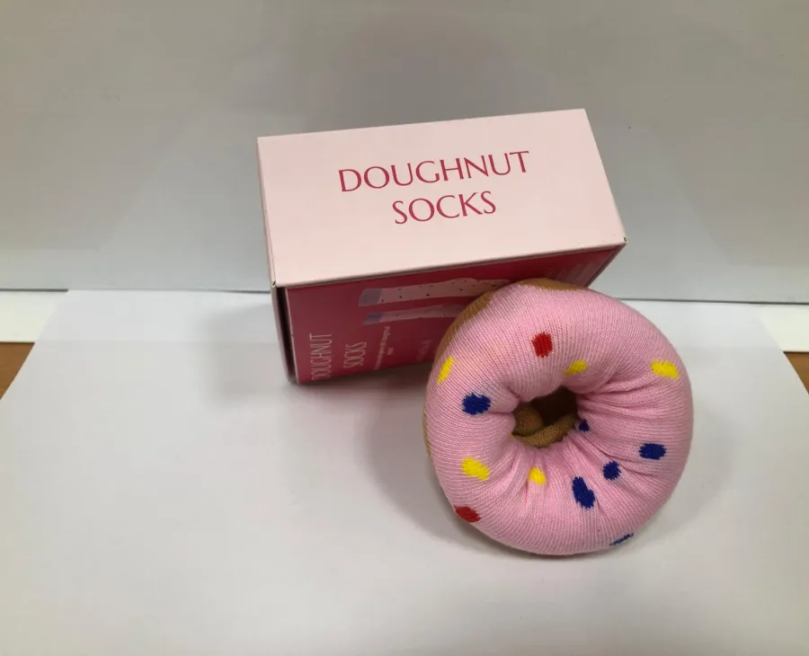 Calcetines en forma de donut