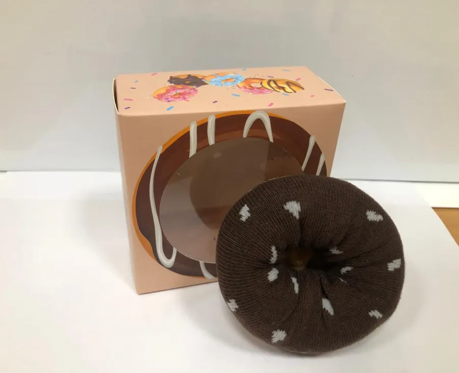 Calcetines en forma de donut