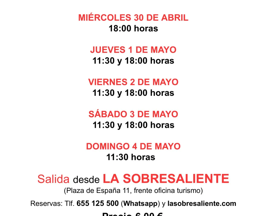 Visitas guiadas en Calatayud en el Puente de Mayo